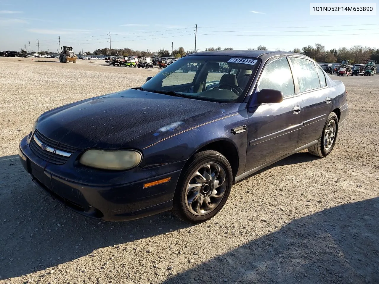 2004 Chevrolet Classic VIN: 1G1ND52F14M653890 Lot: 78184344