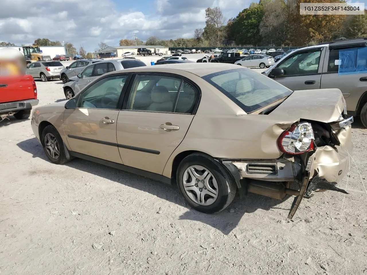 2004 Chevrolet Malibu VIN: 1G1ZS52F34F143004 Lot: 78583894