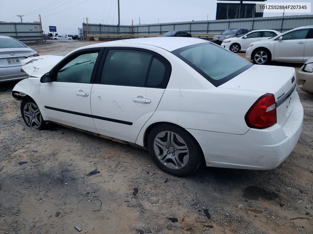 2004 Chevrolet Malibu VIN: 1G1ZS52884F207345 Lot: 79352794