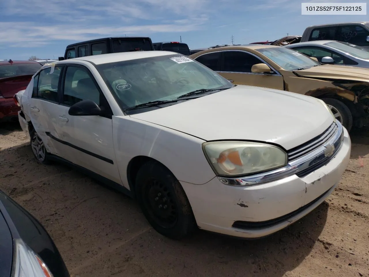 2005 Chevrolet Malibu VIN: 1G1ZS52F75F122125 Lot: 40772054