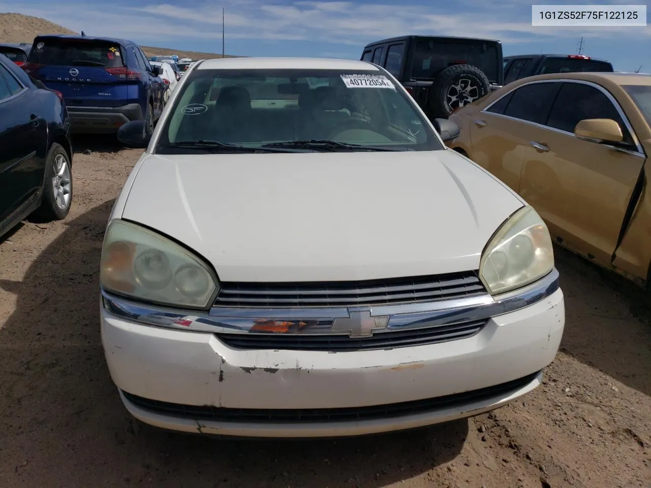 2005 Chevrolet Malibu VIN: 1G1ZS52F75F122125 Lot: 40772054