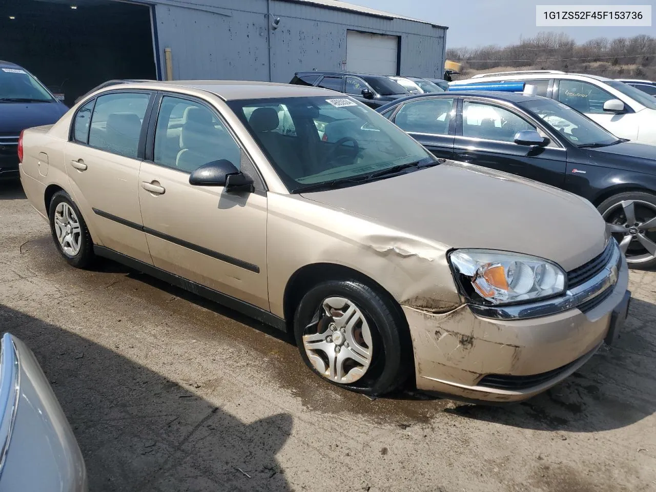 2005 Chevrolet Malibu VIN: 1G1ZS52F45F153736 Lot: 49050504