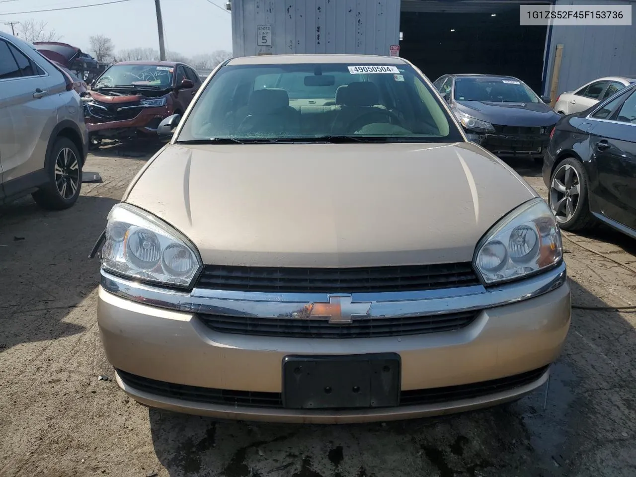 2005 Chevrolet Malibu VIN: 1G1ZS52F45F153736 Lot: 49050504