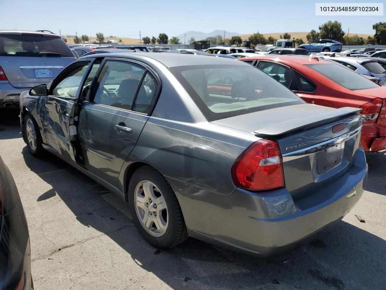 2005 Chevrolet Malibu Lt VIN: 1G1ZU54855F102304 Lot: 57483664