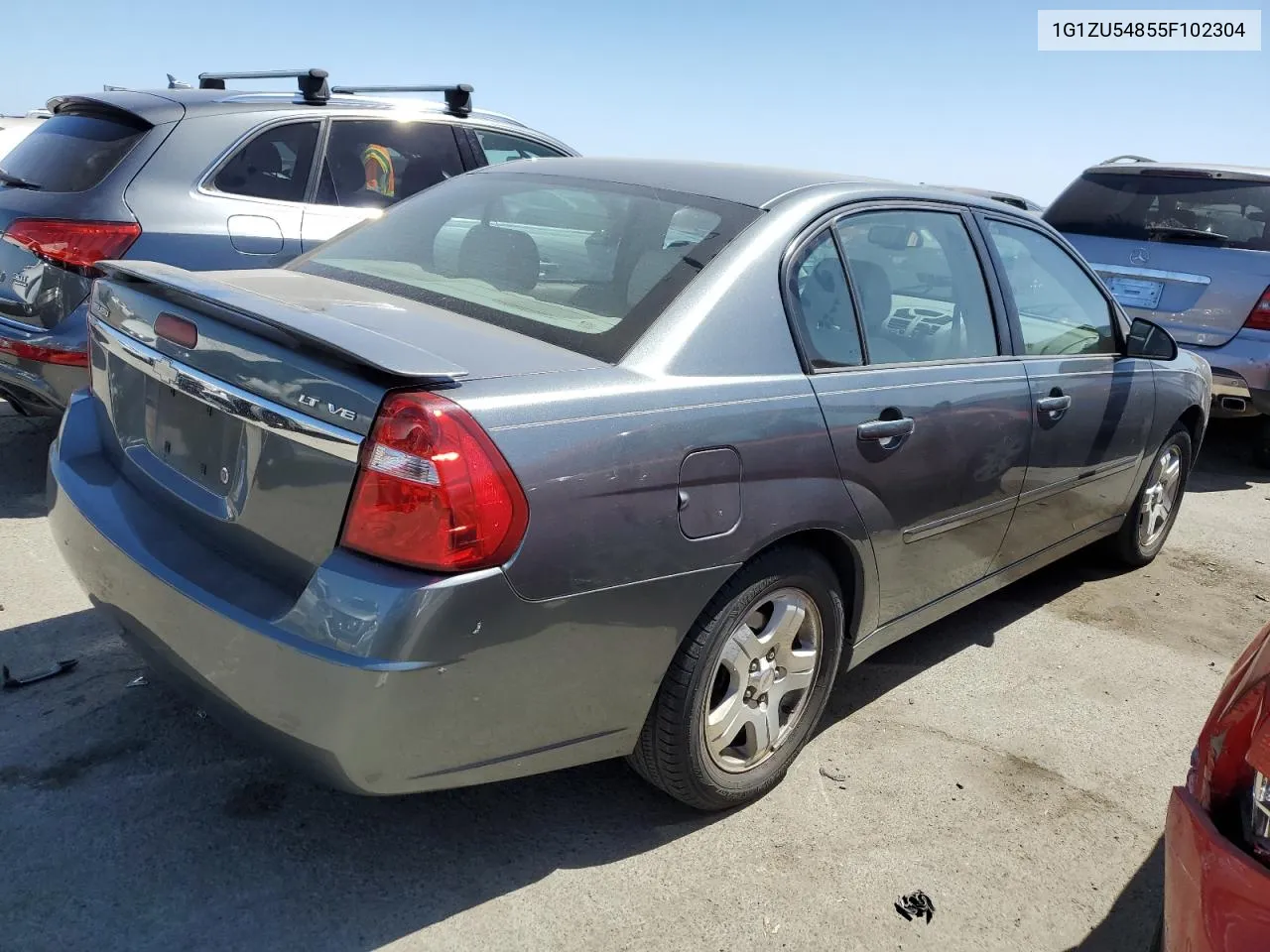 1G1ZU54855F102304 2005 Chevrolet Malibu Lt