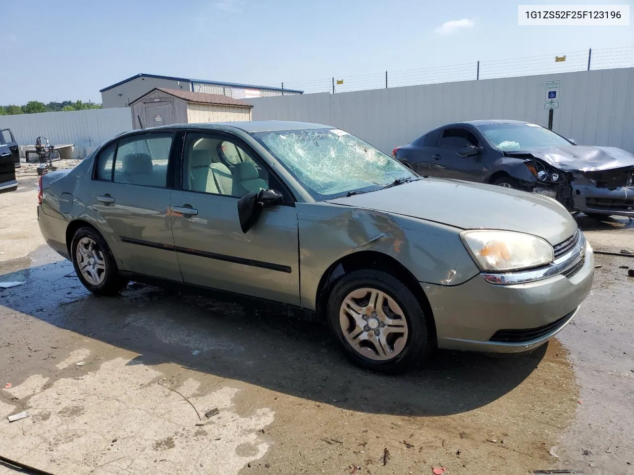 2005 Chevrolet Malibu VIN: 1G1ZS52F25F123196 Lot: 60053574