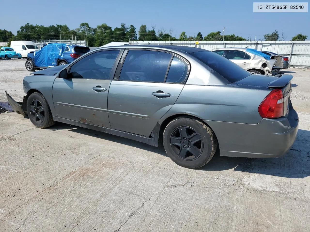 2005 Chevrolet Malibu Ls VIN: 1G1ZT54865F182540 Lot: 62522094