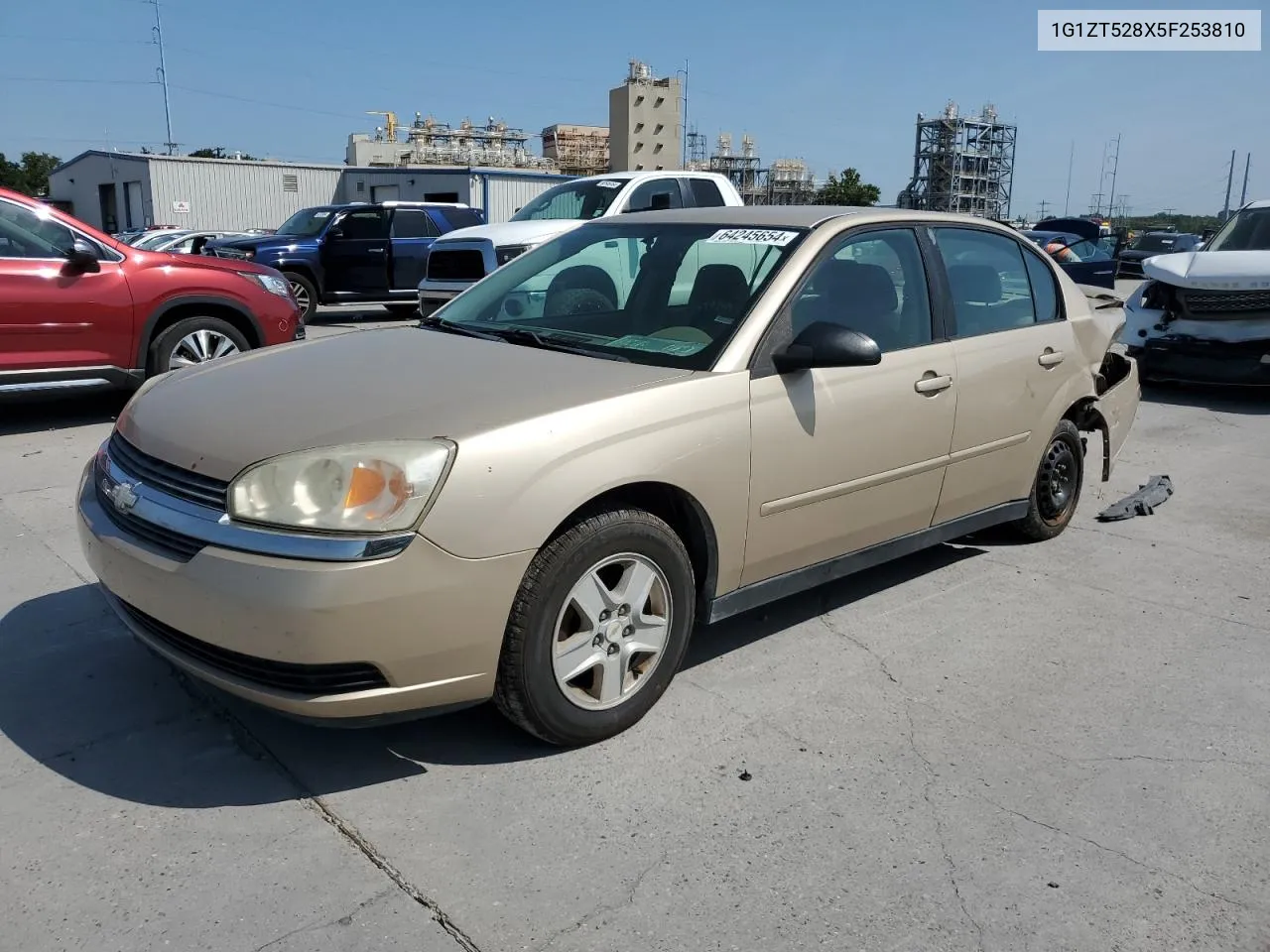 2005 Chevrolet Malibu Ls VIN: 1G1ZT528X5F253810 Lot: 64245654