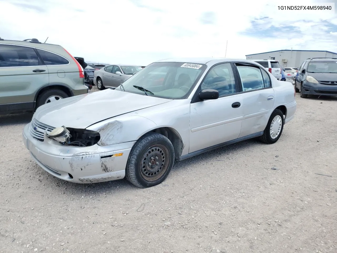 2004 Chevrolet Classic VIN: 1G1ND52FX4M598940 Lot: 65945084