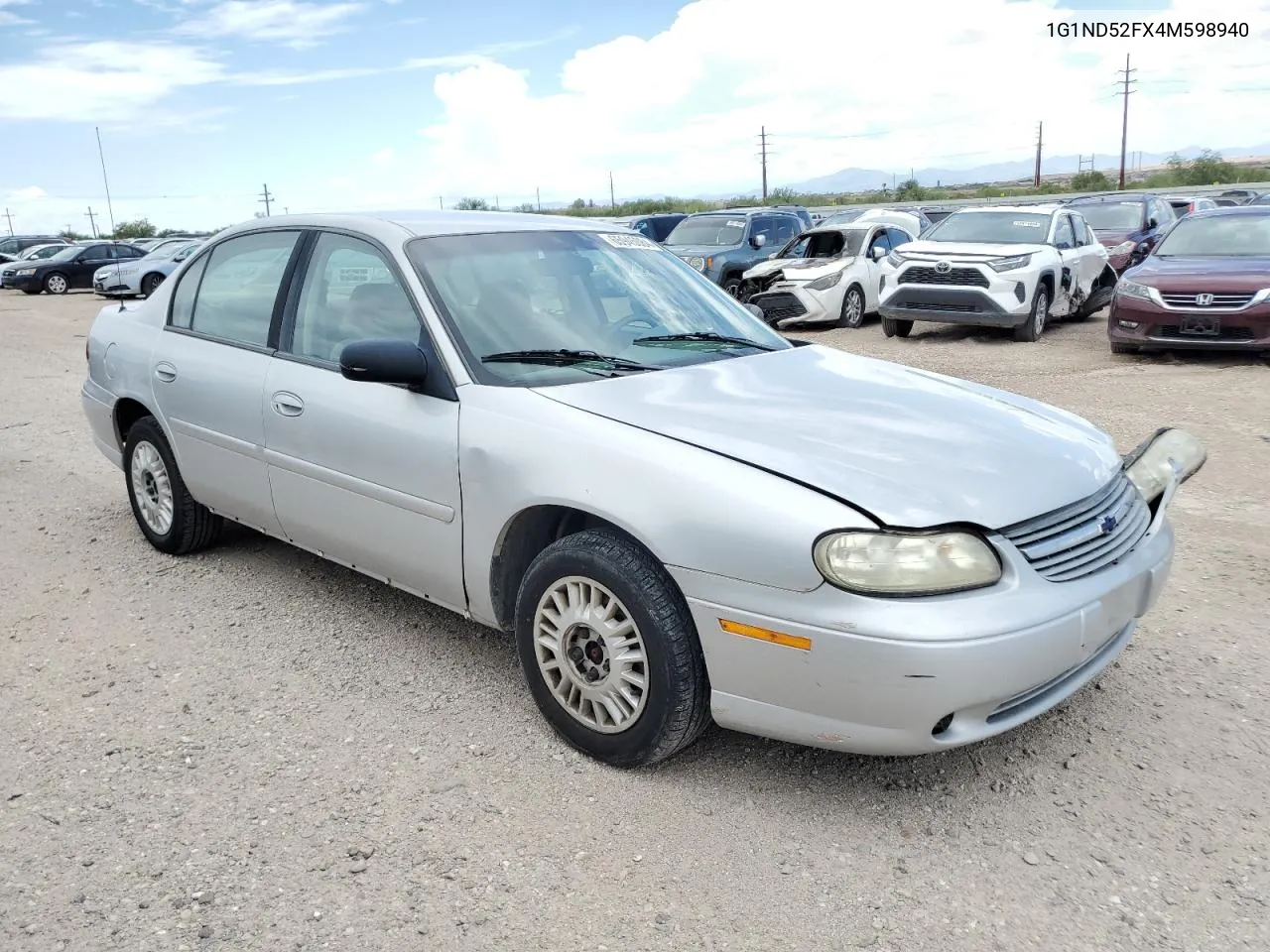 2004 Chevrolet Classic VIN: 1G1ND52FX4M598940 Lot: 65945084