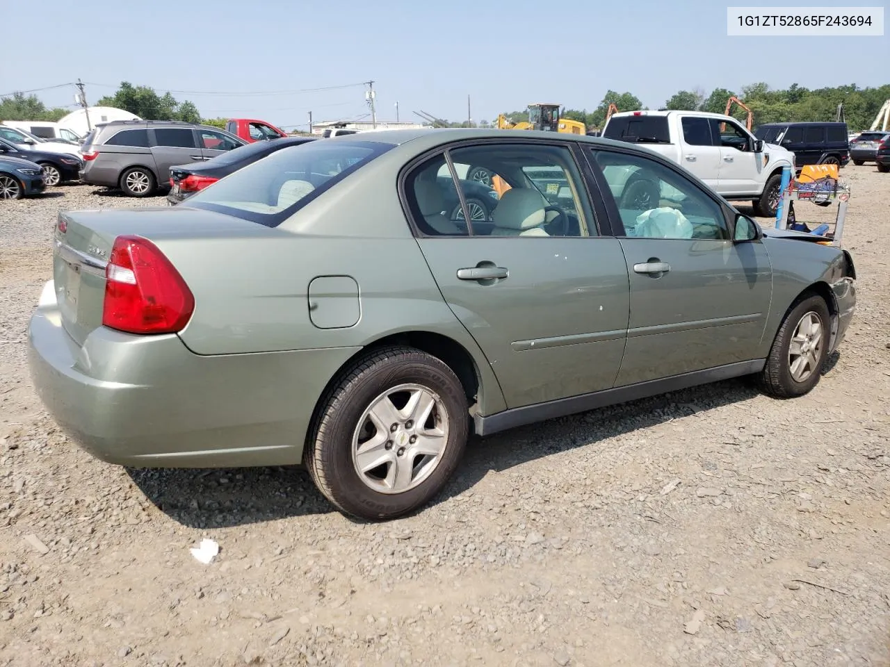 2005 Chevrolet Malibu Ls VIN: 1G1ZT52865F243694 Lot: 67184364