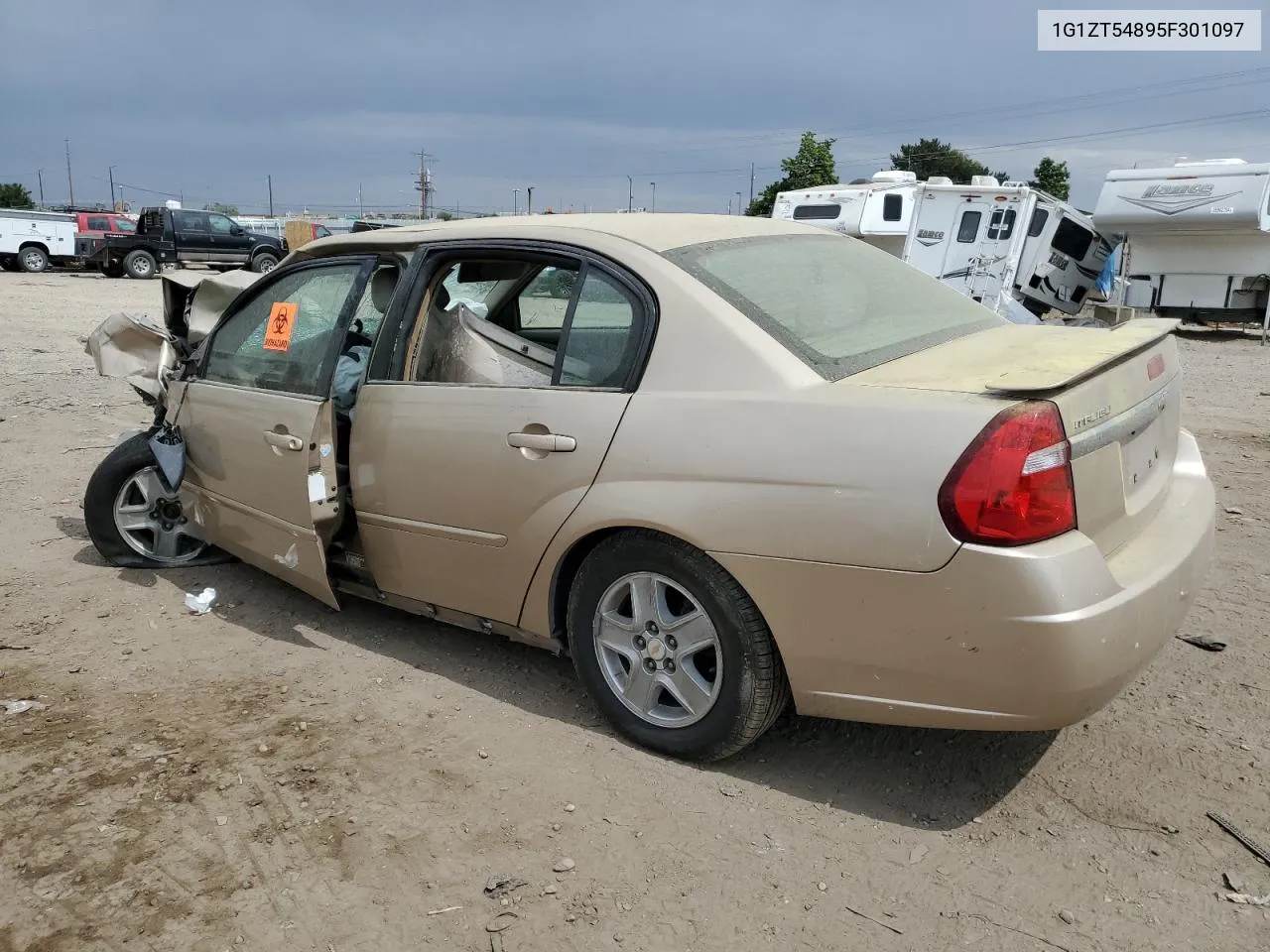 2005 Chevrolet Malibu Ls VIN: 1G1ZT54895F301097 Lot: 68669404