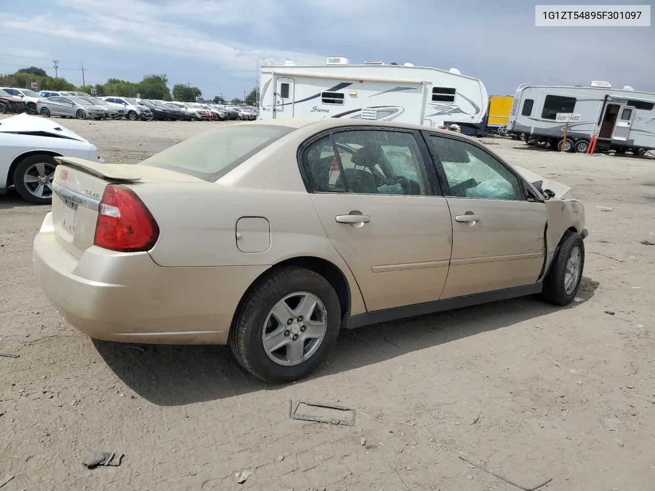 2005 Chevrolet Malibu Ls VIN: 1G1ZT54895F301097 Lot: 68669404