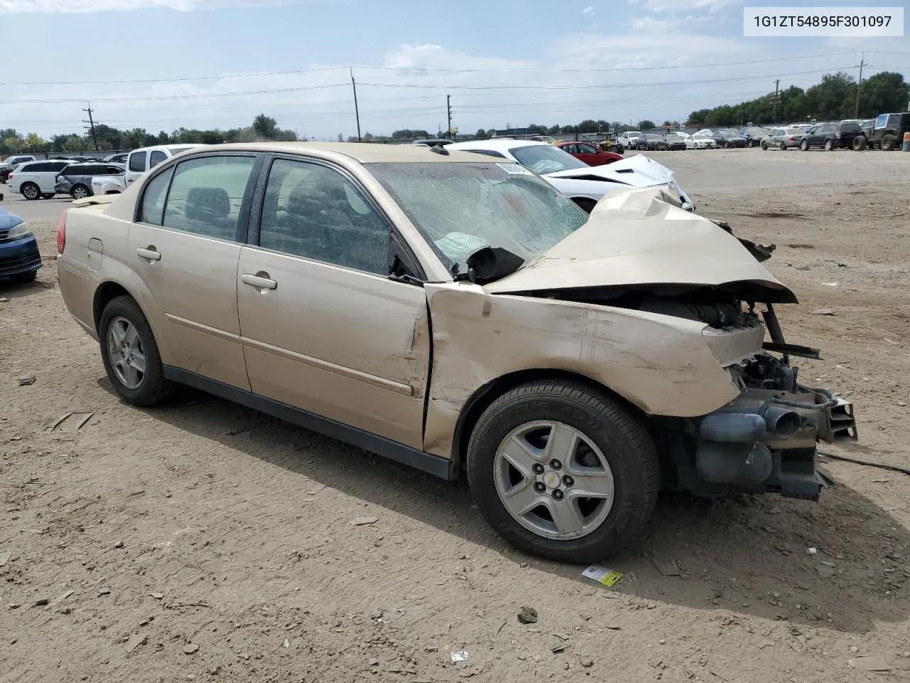 2005 Chevrolet Malibu Ls VIN: 1G1ZT54895F301097 Lot: 68669404