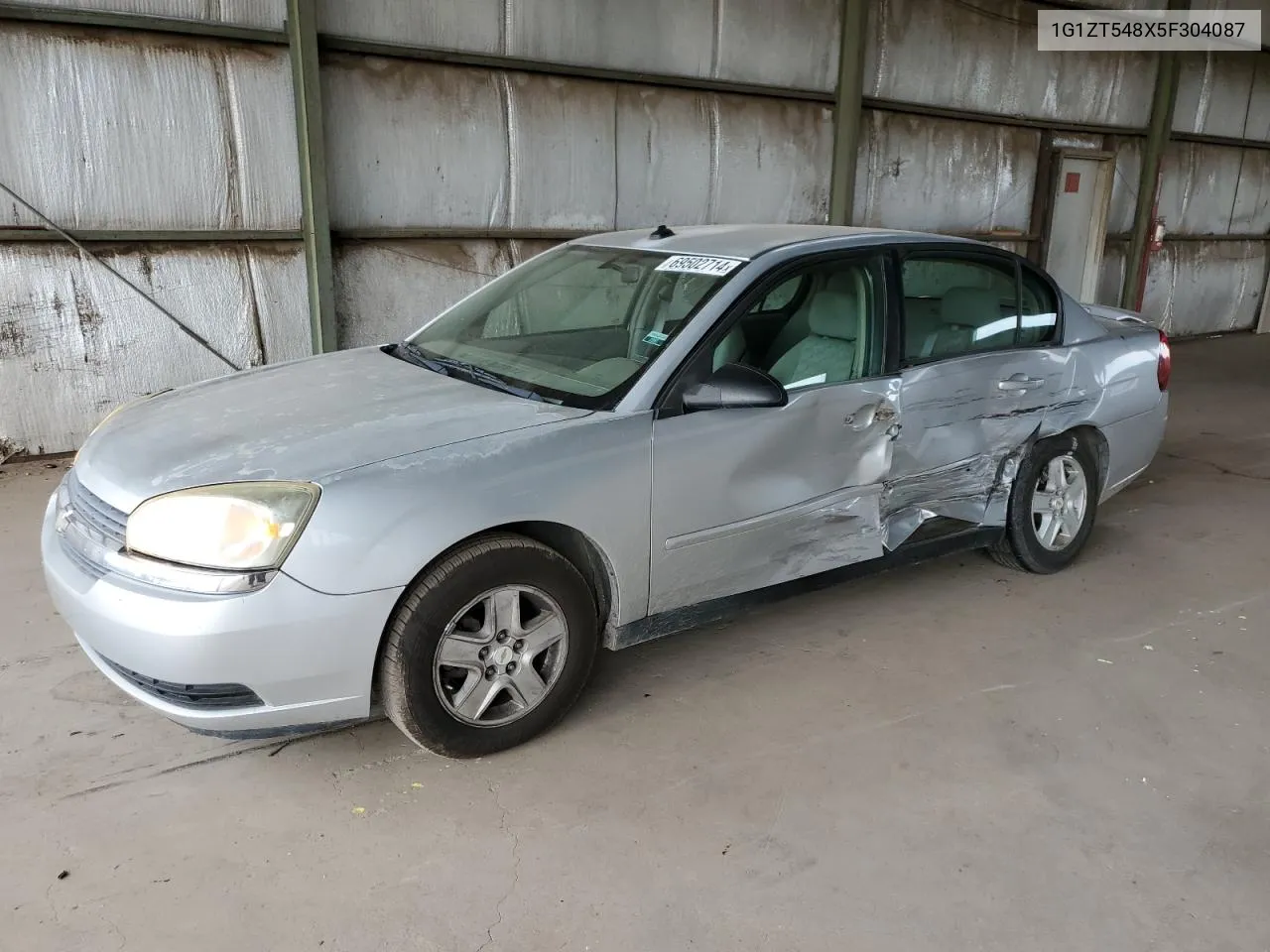 2005 Chevrolet Malibu Ls VIN: 1G1ZT548X5F304087 Lot: 69502714