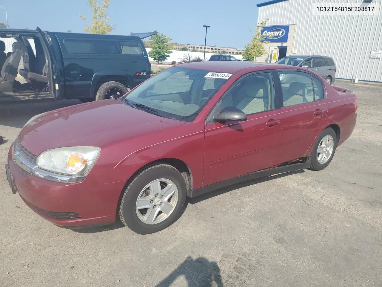 2005 Chevrolet Malibu Ls VIN: 1G1ZT54815F208817 Lot: 70863154