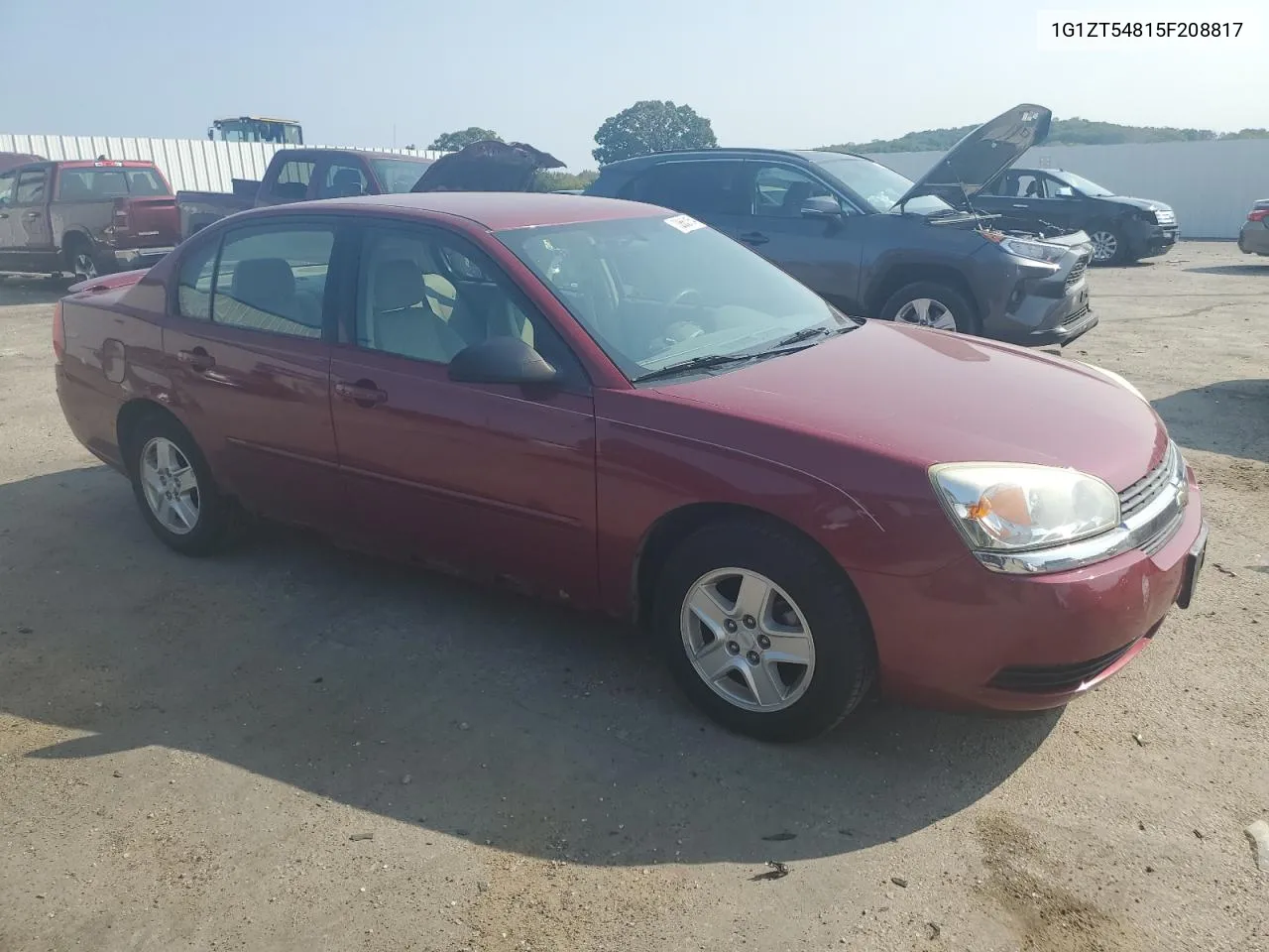 2005 Chevrolet Malibu Ls VIN: 1G1ZT54815F208817 Lot: 70863154