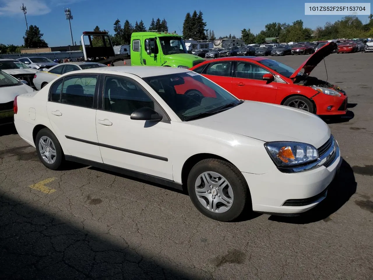 2005 Chevrolet Malibu VIN: 1G1ZS52F25F153704 Lot: 71118004