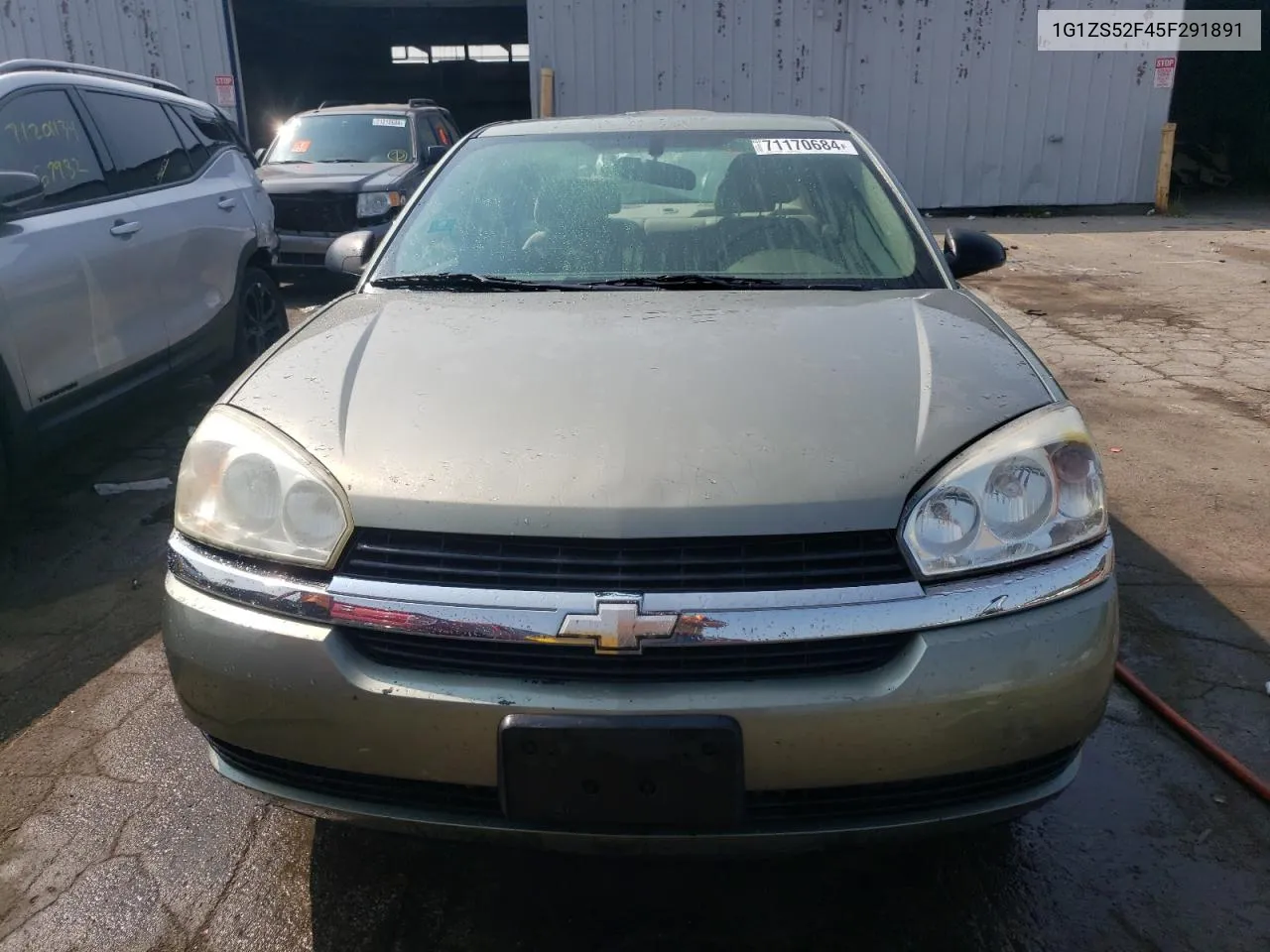 2005 Chevrolet Malibu VIN: 1G1ZS52F45F291891 Lot: 71170684