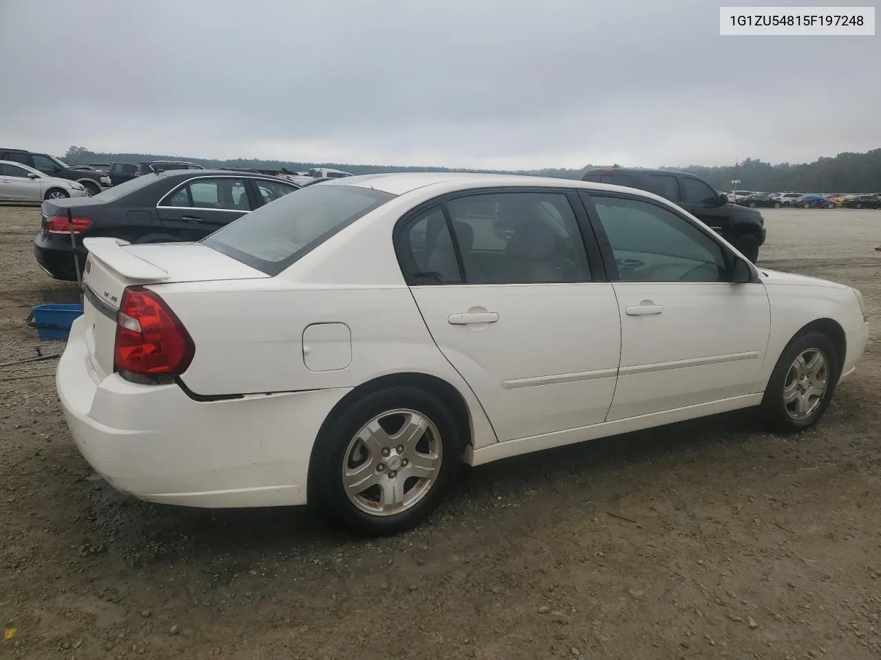 2005 Chevrolet Malibu Lt VIN: 1G1ZU54815F197248 Lot: 72914884