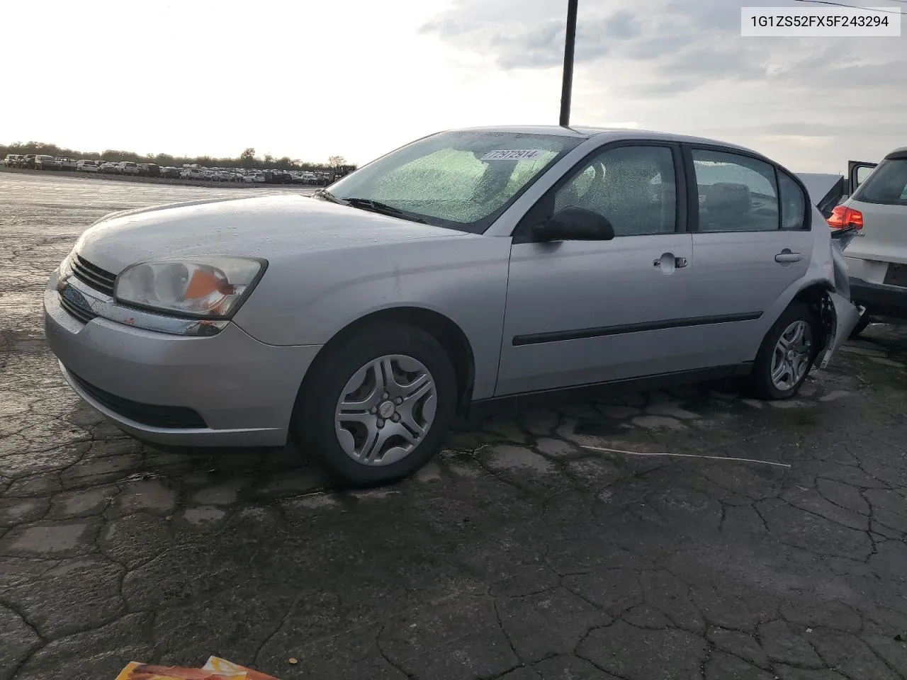 2005 Chevrolet Malibu VIN: 1G1ZS52FX5F243294 Lot: 72972914