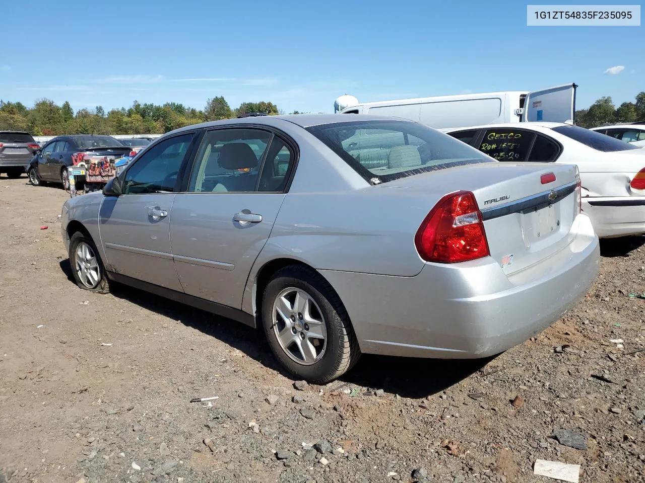 2005 Chevrolet Malibu Ls VIN: 1G1ZT54835F235095 Lot: 74970164