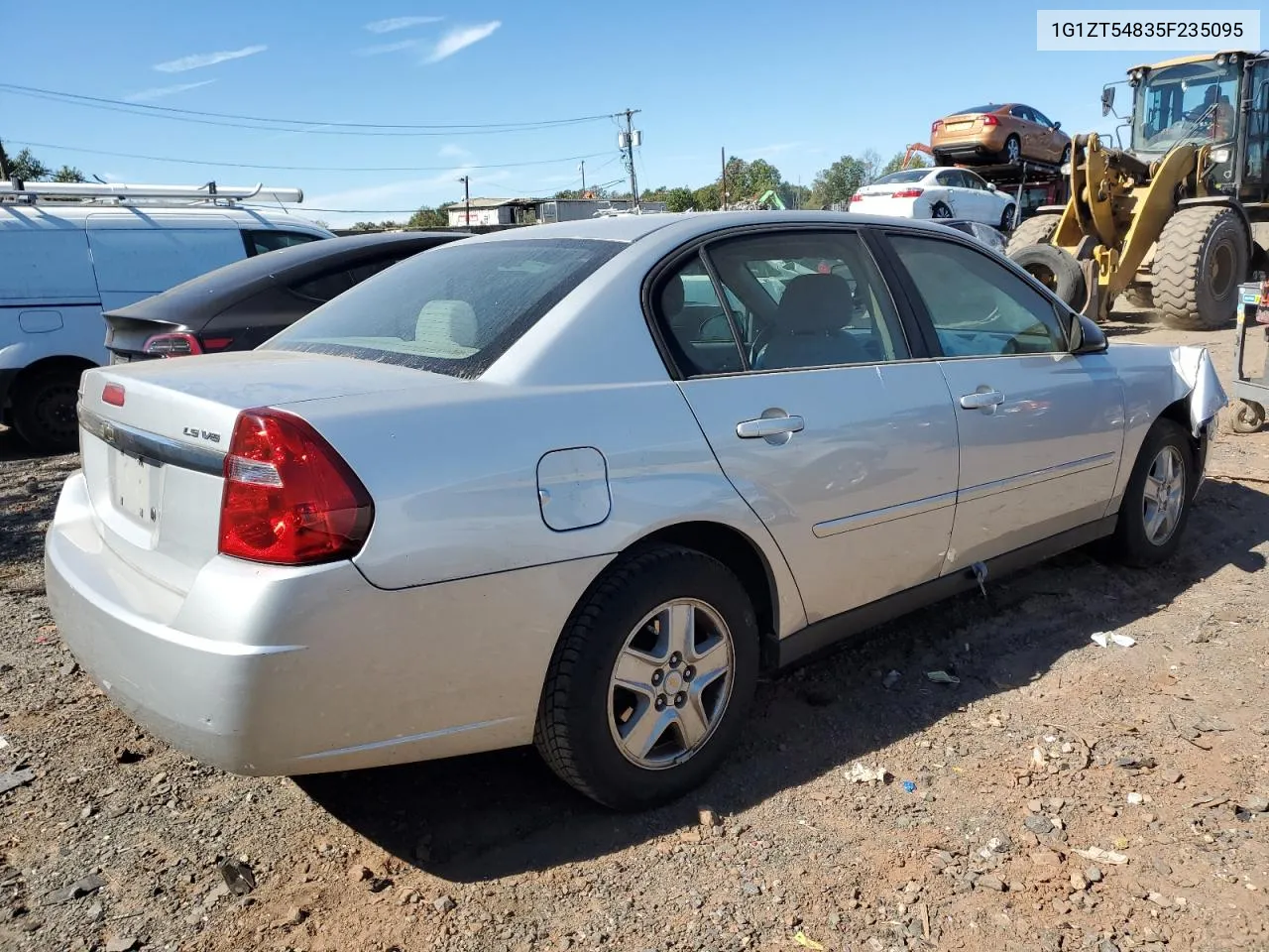 2005 Chevrolet Malibu Ls VIN: 1G1ZT54835F235095 Lot: 74970164