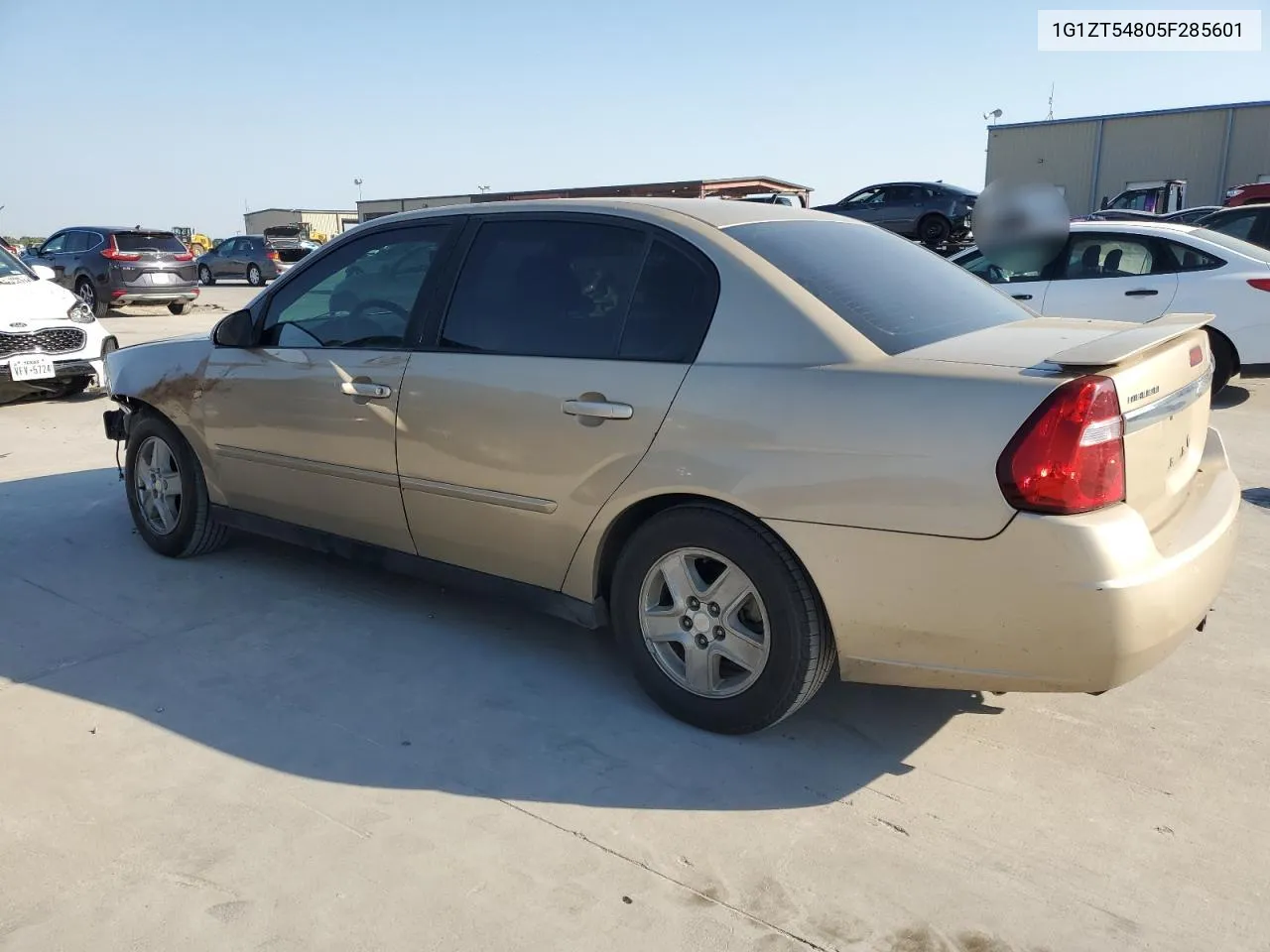 2005 Chevrolet Malibu Ls VIN: 1G1ZT54805F285601 Lot: 75038064