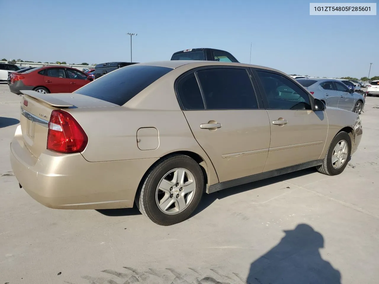 2005 Chevrolet Malibu Ls VIN: 1G1ZT54805F285601 Lot: 75038064