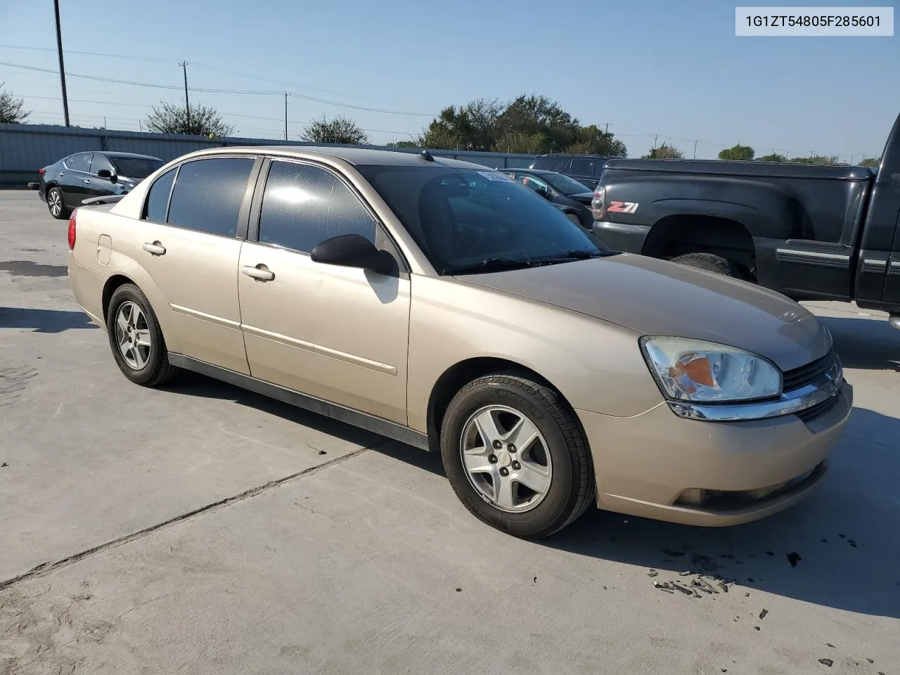 2005 Chevrolet Malibu Ls VIN: 1G1ZT54805F285601 Lot: 75038064