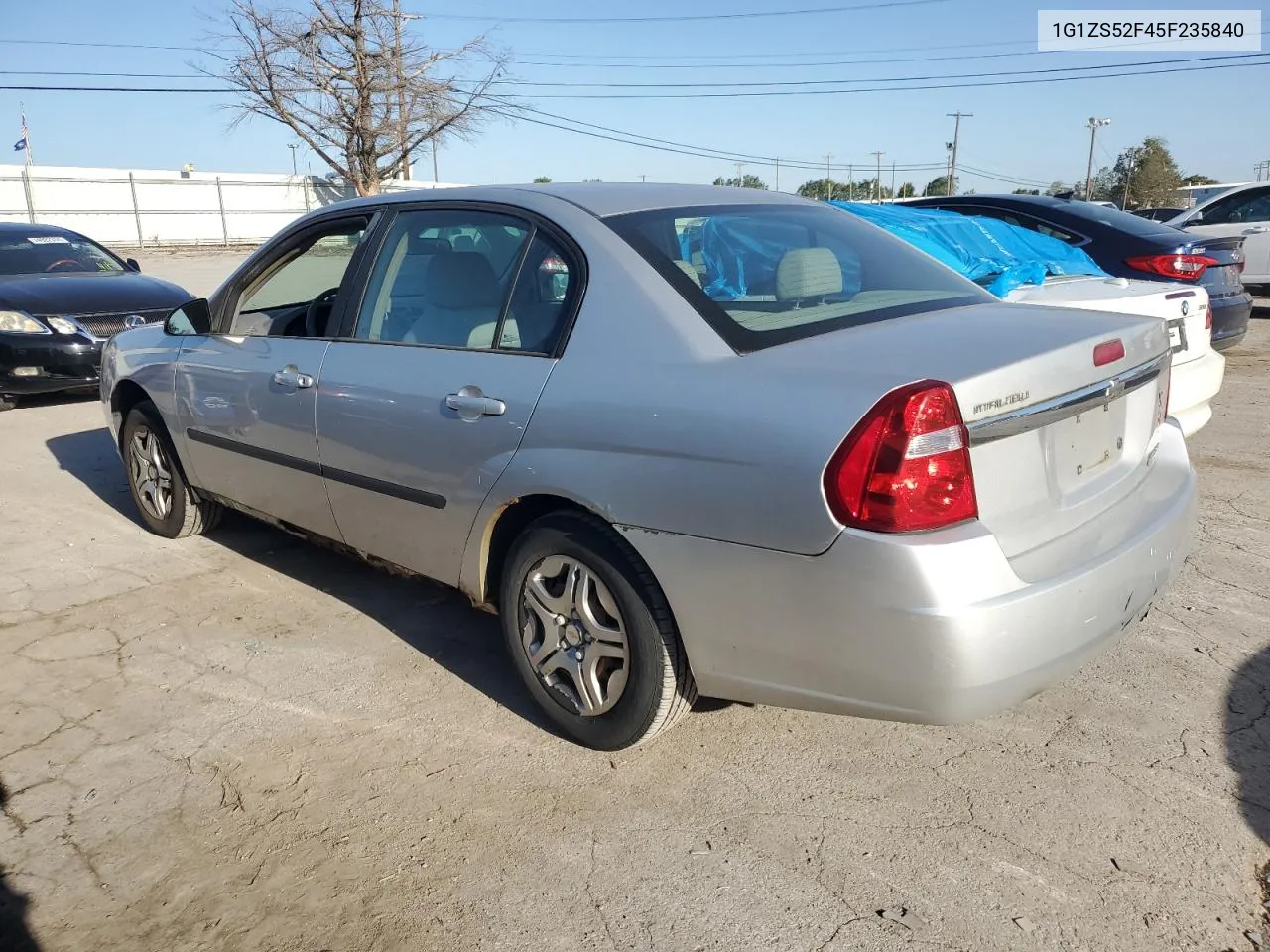 2005 Chevrolet Malibu VIN: 1G1ZS52F45F235840 Lot: 75279514