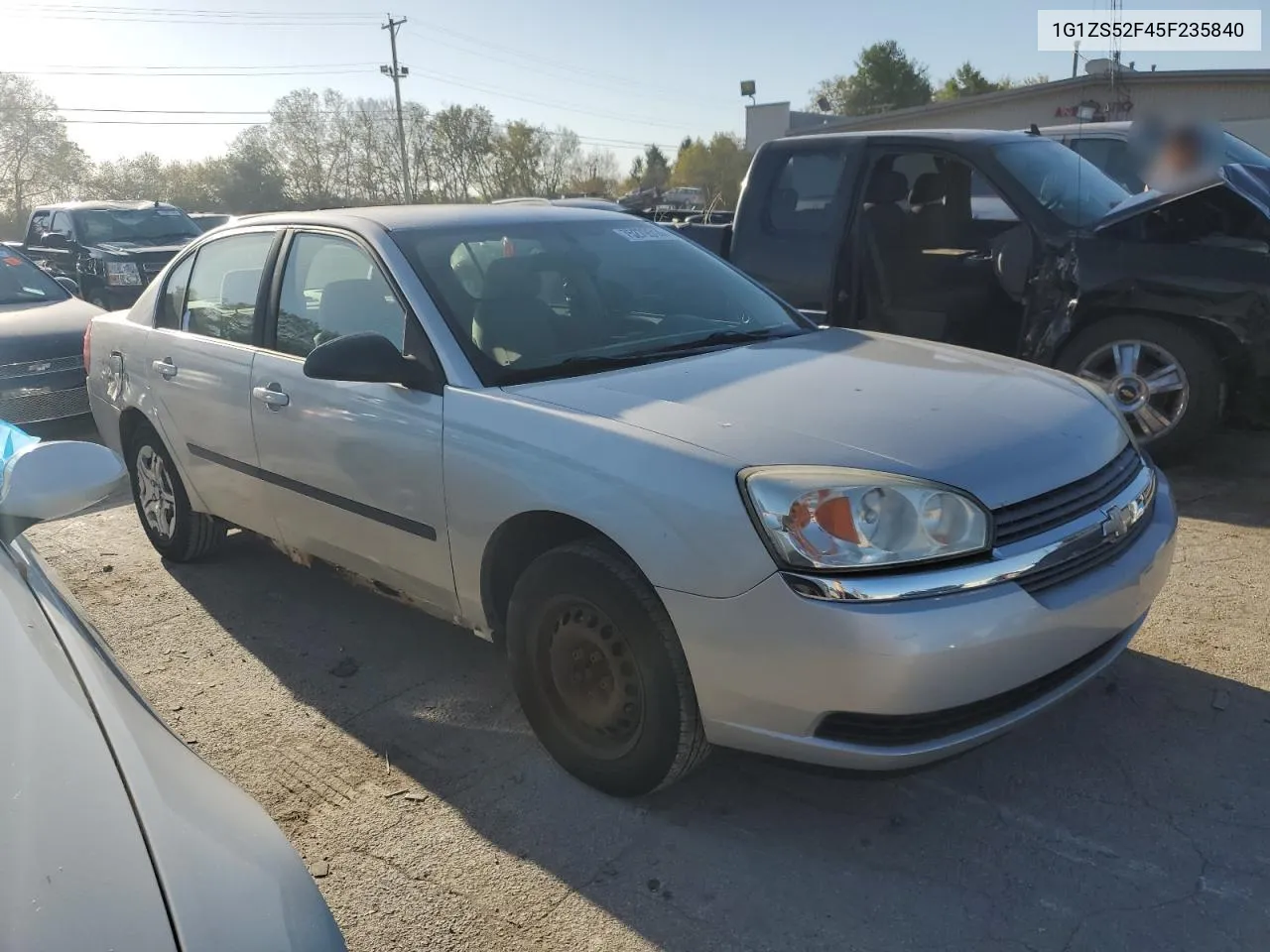 2005 Chevrolet Malibu VIN: 1G1ZS52F45F235840 Lot: 75279514