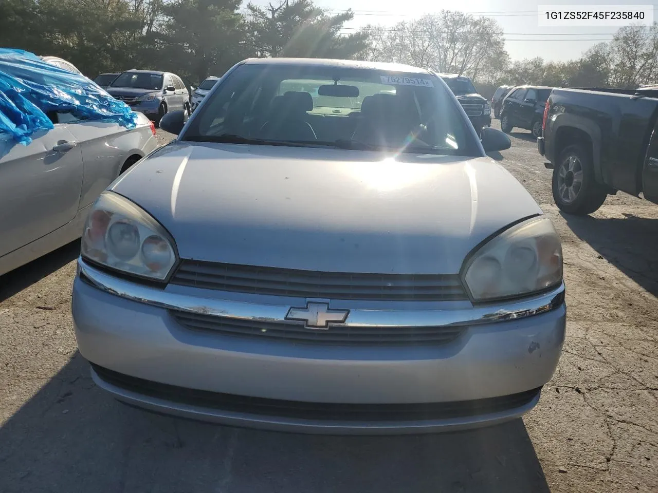 2005 Chevrolet Malibu VIN: 1G1ZS52F45F235840 Lot: 75279514