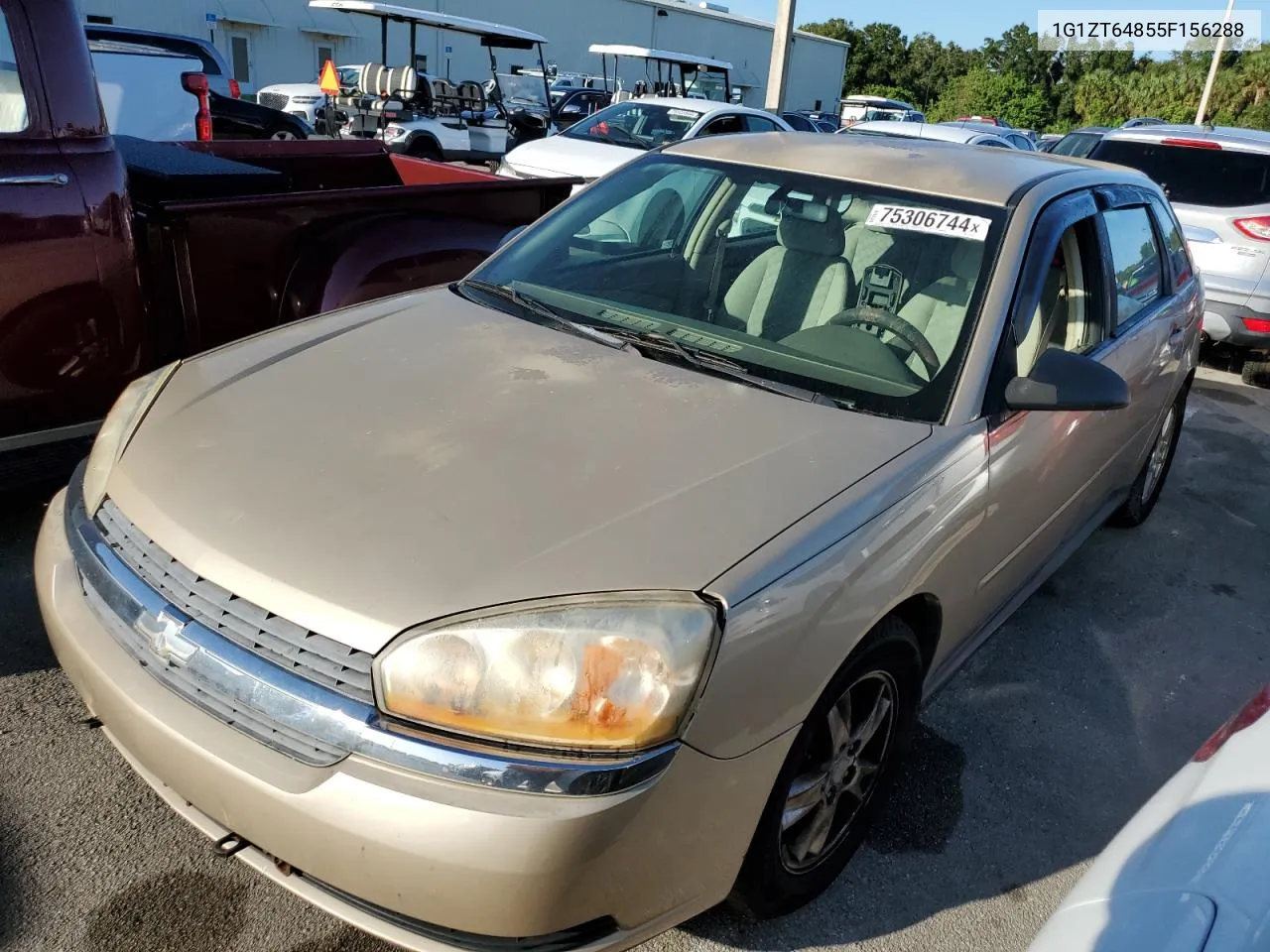 2005 Chevrolet Malibu Maxx Ls VIN: 1G1ZT64855F156288 Lot: 75306744