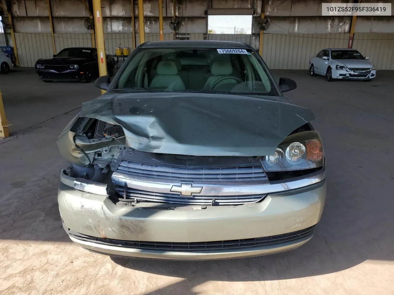 1G1ZS52F95F336419 2005 Chevrolet Malibu