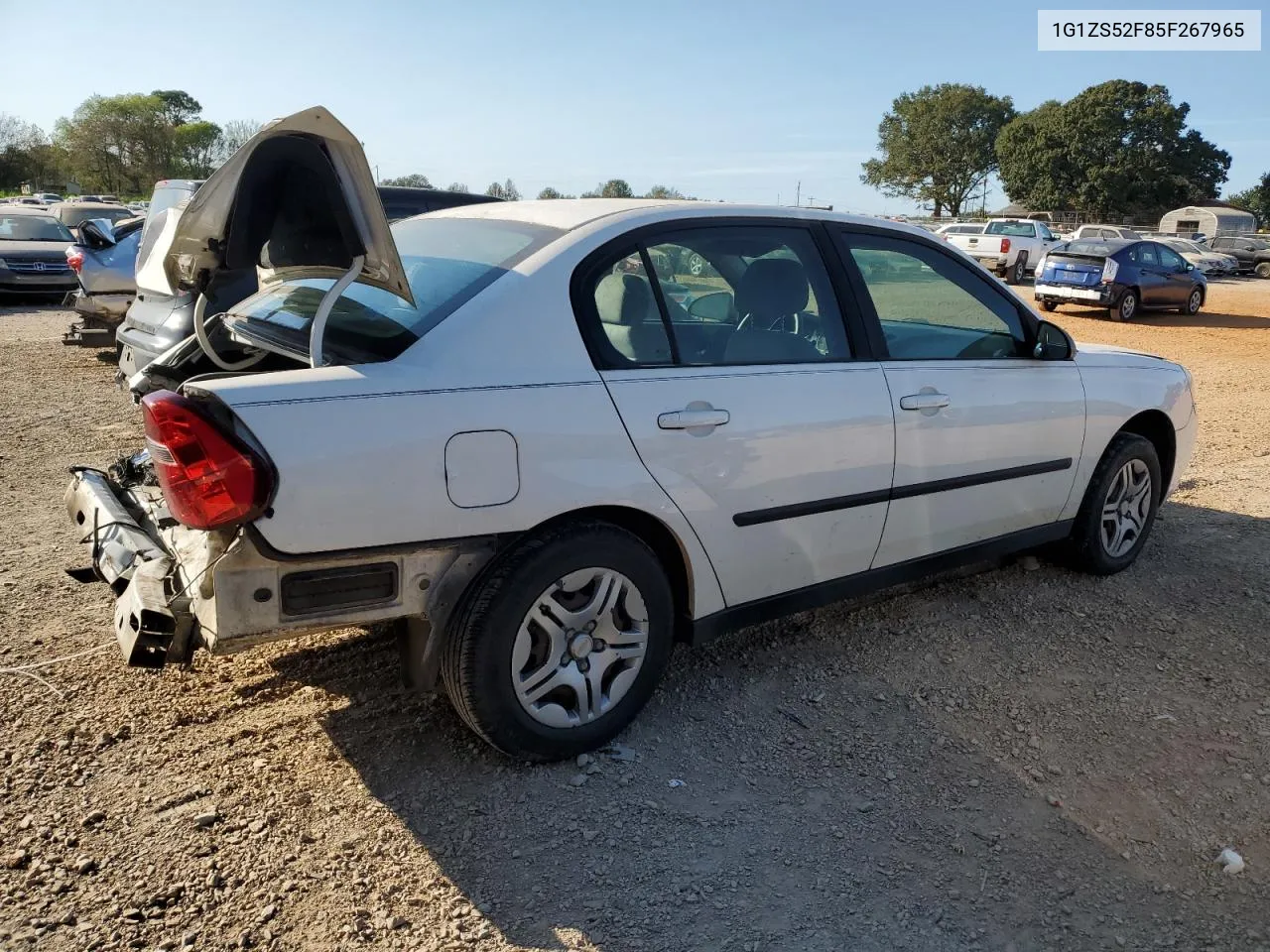 1G1ZS52F85F267965 2005 Chevrolet Malibu