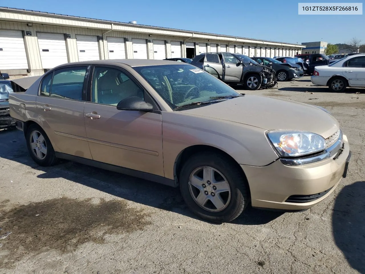 2005 Chevrolet Malibu Ls VIN: 1G1ZT528X5F266816 Lot: 76020044