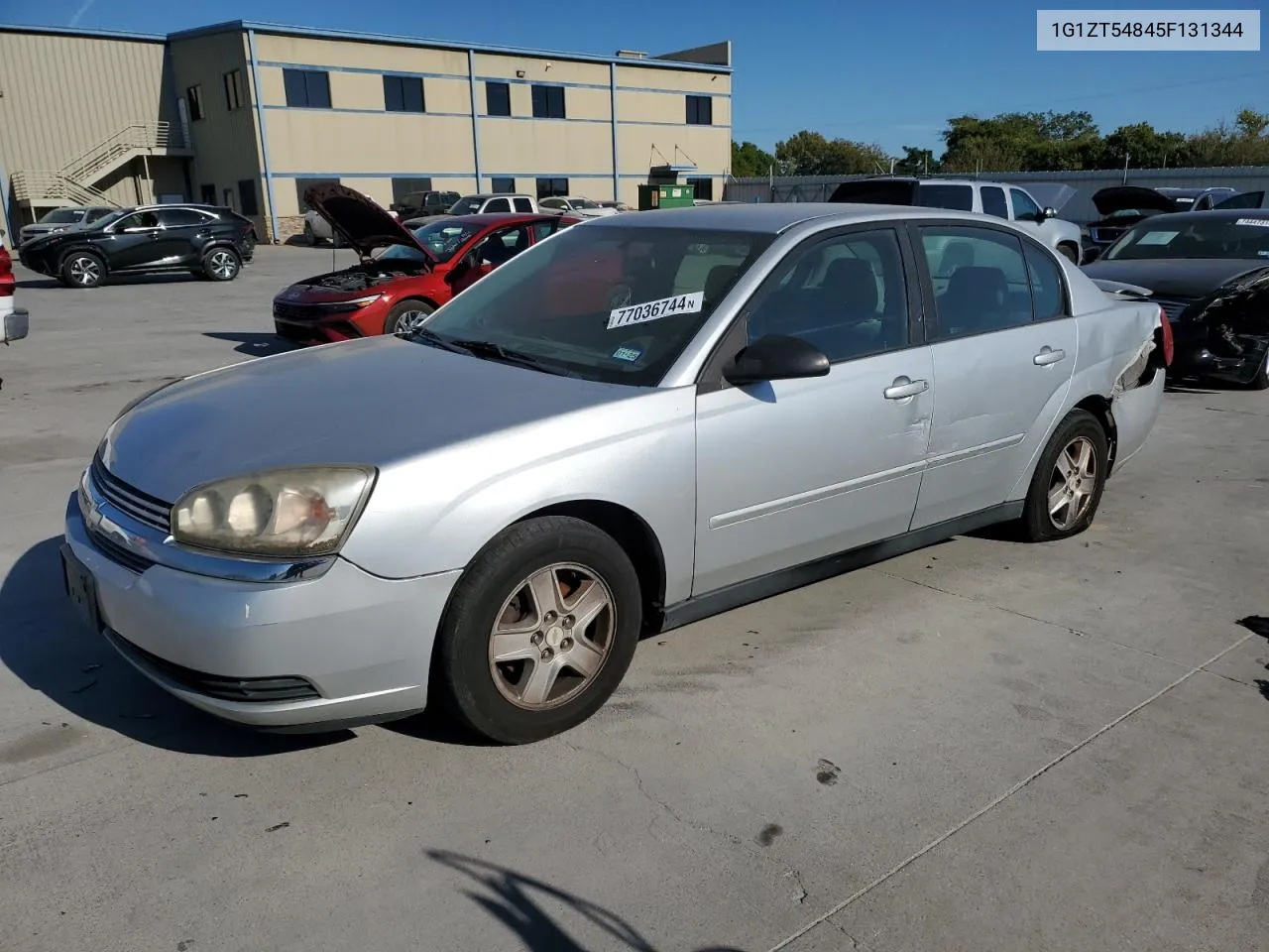 2005 Chevrolet Malibu Ls VIN: 1G1ZT54845F131344 Lot: 77036744