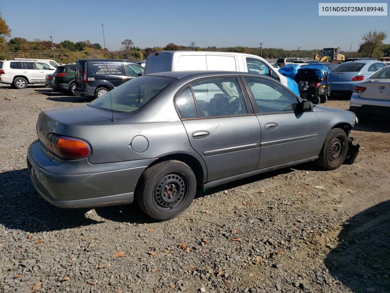 2005 Chevrolet Classic VIN: 1G1ND52F25M189946 Lot: 77042404