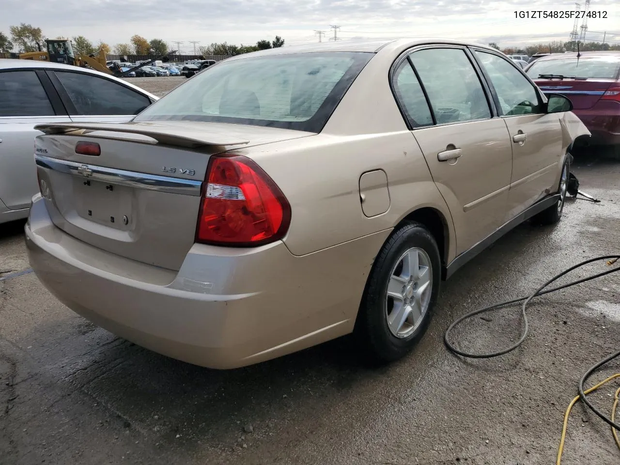 2005 Chevrolet Malibu Ls VIN: 1G1ZT54825F274812 Lot: 77692784