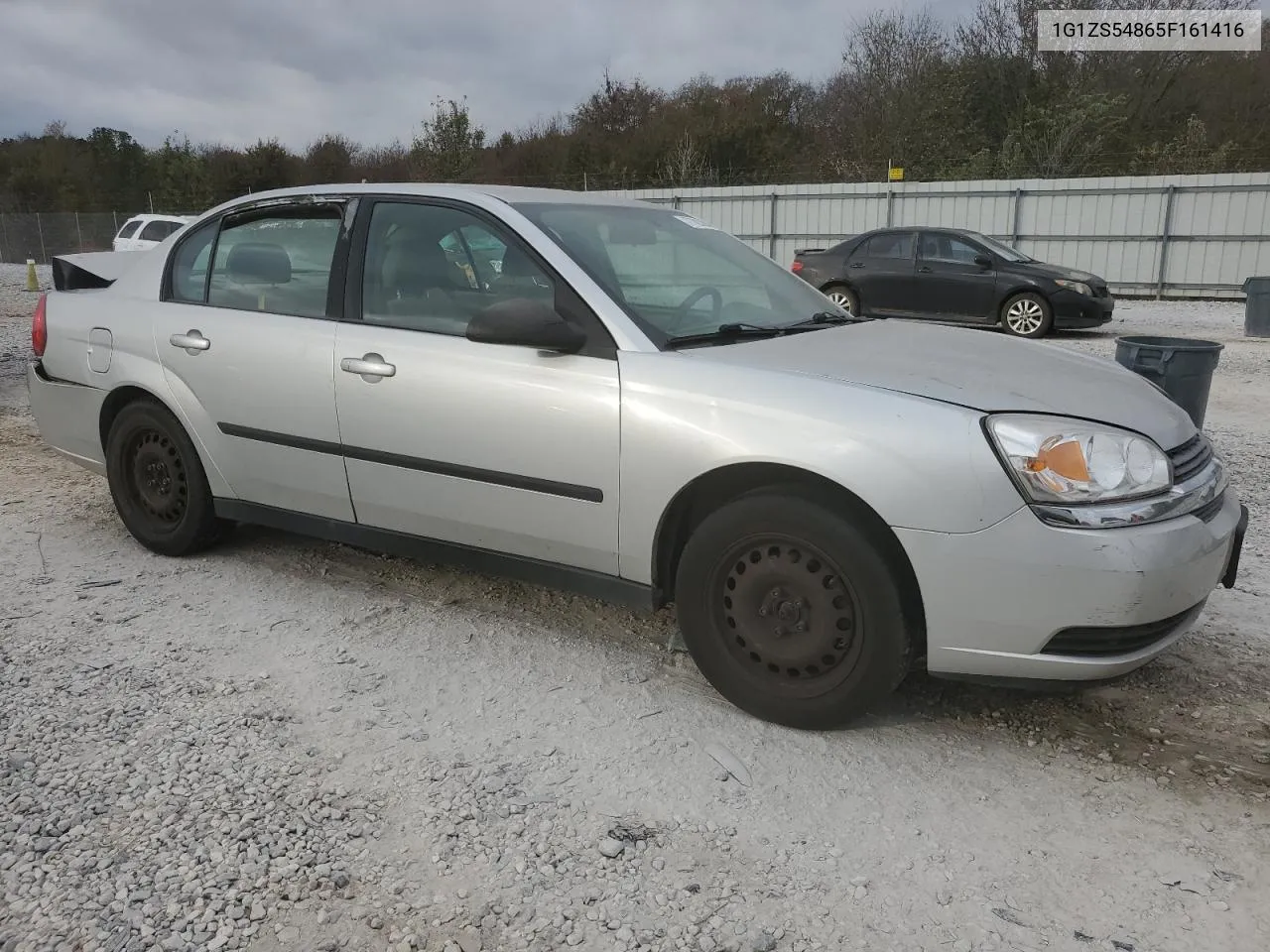 2005 Chevrolet Malibu VIN: 1G1ZS54865F161416 Lot: 77783204