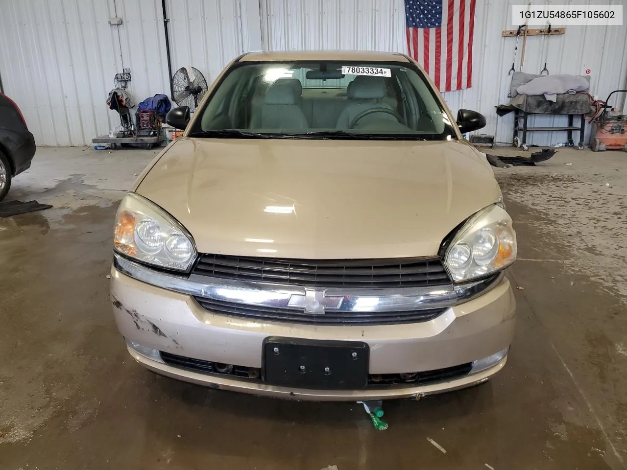 1G1ZU54865F105602 2005 Chevrolet Malibu Lt