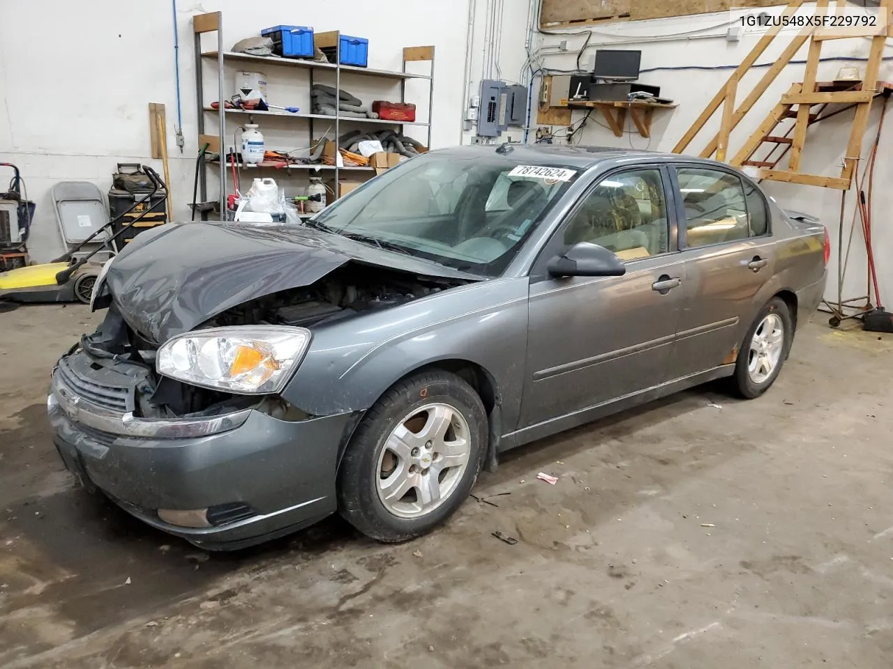 1G1ZU548X5F229792 2005 Chevrolet Malibu Lt