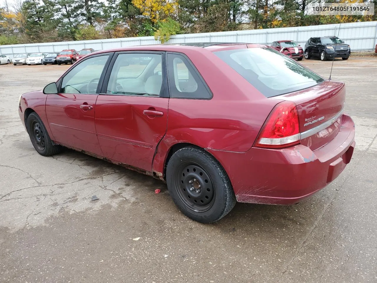 2005 Chevrolet Malibu Maxx Ls VIN: 1G1ZT64805F191546 Lot: 78990644