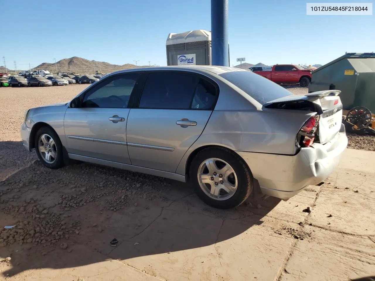 2005 Chevrolet Malibu Lt VIN: 1G1ZU54845F218044 Lot: 79904924