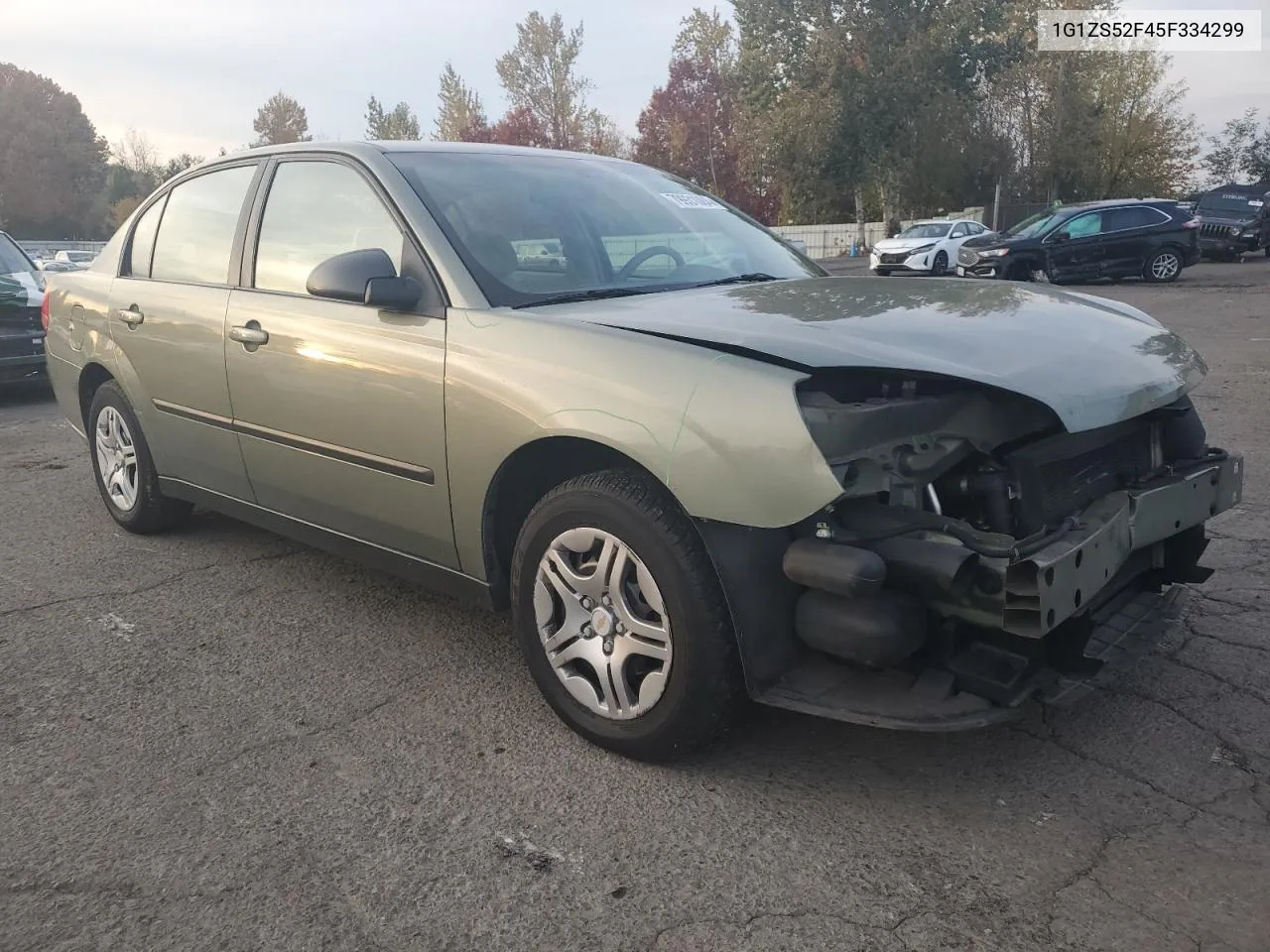 2005 Chevrolet Malibu VIN: 1G1ZS52F45F334299 Lot: 79931084