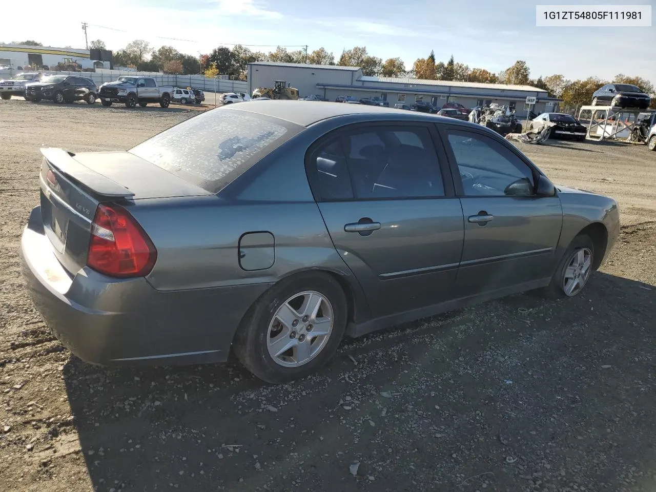 2005 Chevrolet Malibu Ls VIN: 1G1ZT54805F111981 Lot: 80436684