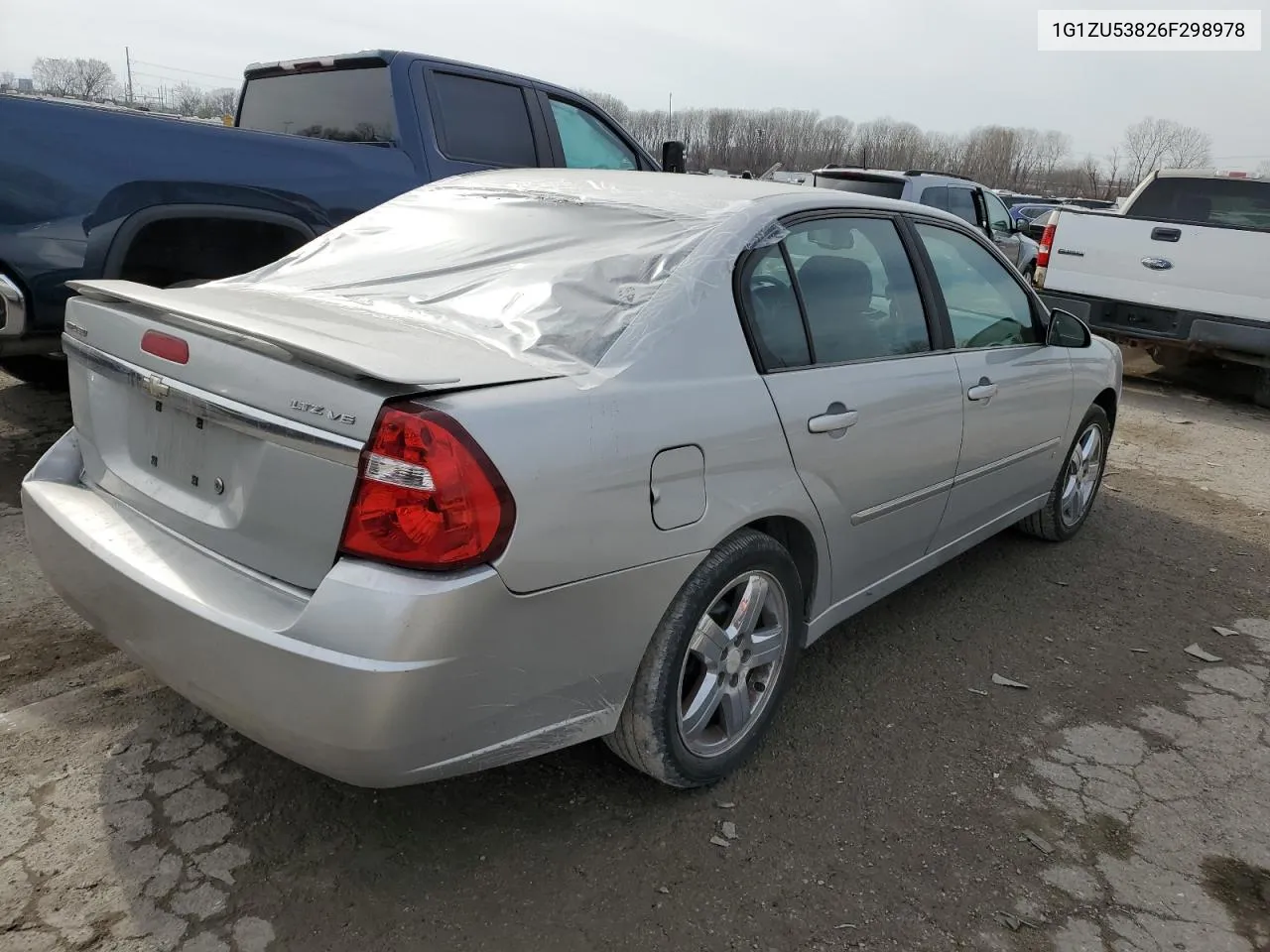 2006 Chevrolet Malibu Ltz VIN: 1G1ZU53826F298978 Lot: 43772174