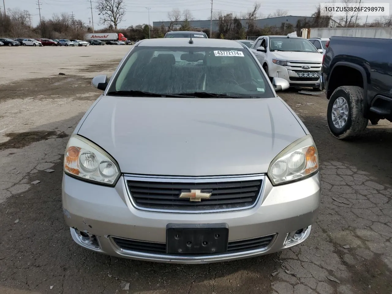 2006 Chevrolet Malibu Ltz VIN: 1G1ZU53826F298978 Lot: 43772174