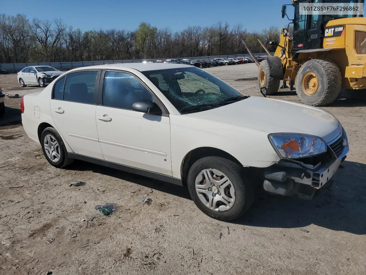 2006 Chevrolet Malibu Ls VIN: 1G1ZS51F76F296862 Lot: 46895334